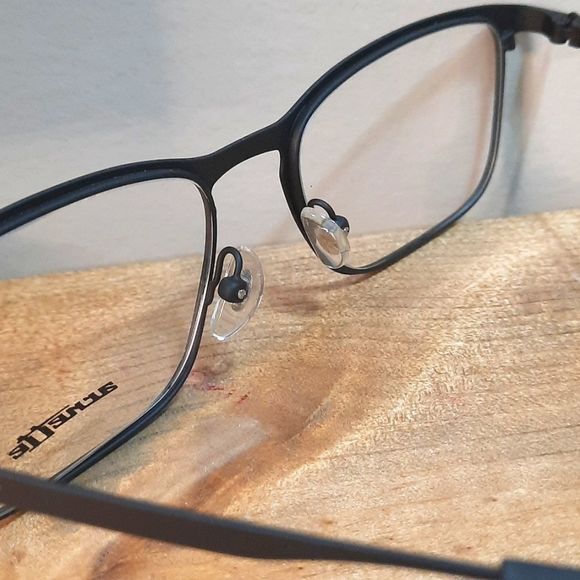 NEW full rim Eyeglass Frame by ARNETTE, Rx'able, Rectangle, 53-17-140, black - Picture 4 of 6